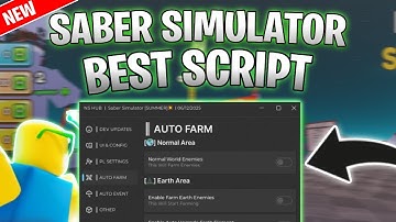 *NEW* Saber Simulator Script (PASTEBIN 2025) (AUTOFARM, AUTO BOSS, AUTO SABER)