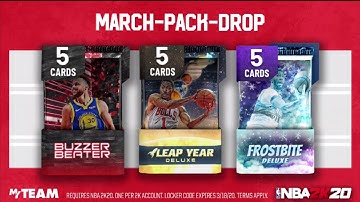 NBA 2k20 Myteam NEW LOCKER CODE!!! 3/11