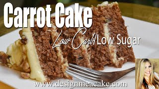 Best tasting Low Carb/Sugar Free Carrot Cake
