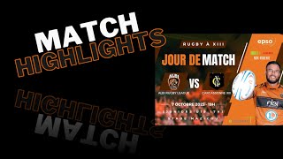 Highlights  Albi Rugby League vs Carcassonne XIII - 