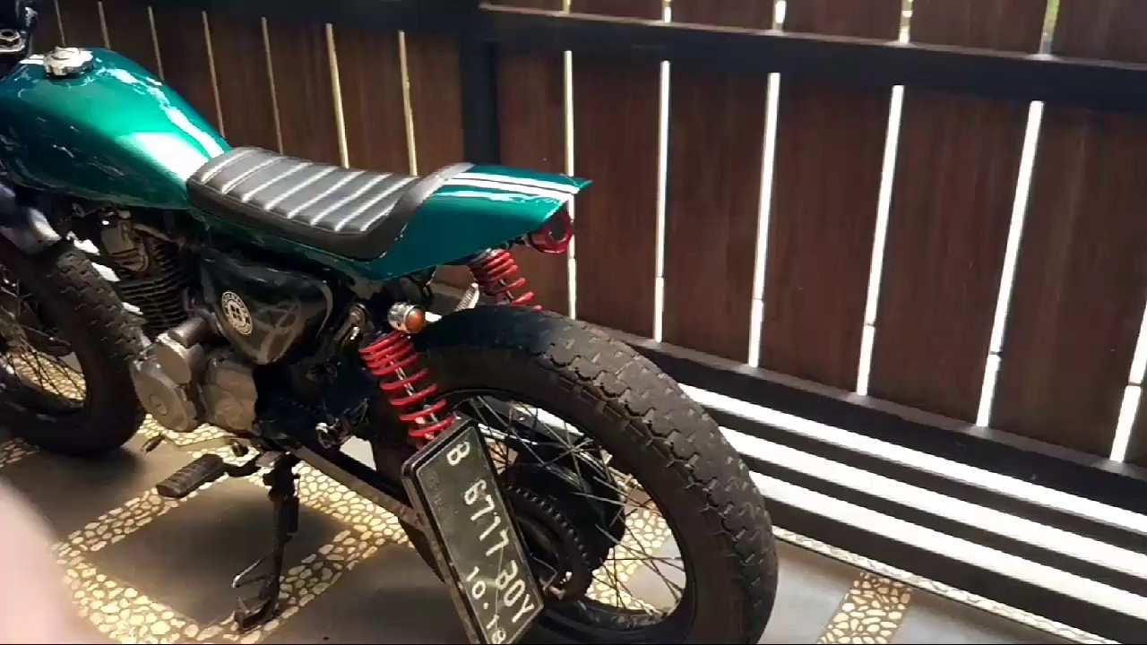 Modifikasi Honda Megapro Custom Flat Tracker YouTube