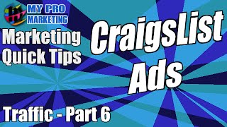Craigslist Ads | How To Advertise On Craigslist | Part 6