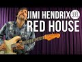 Jimi Hendrix - Red House - Guitar Lesson - Song Intro