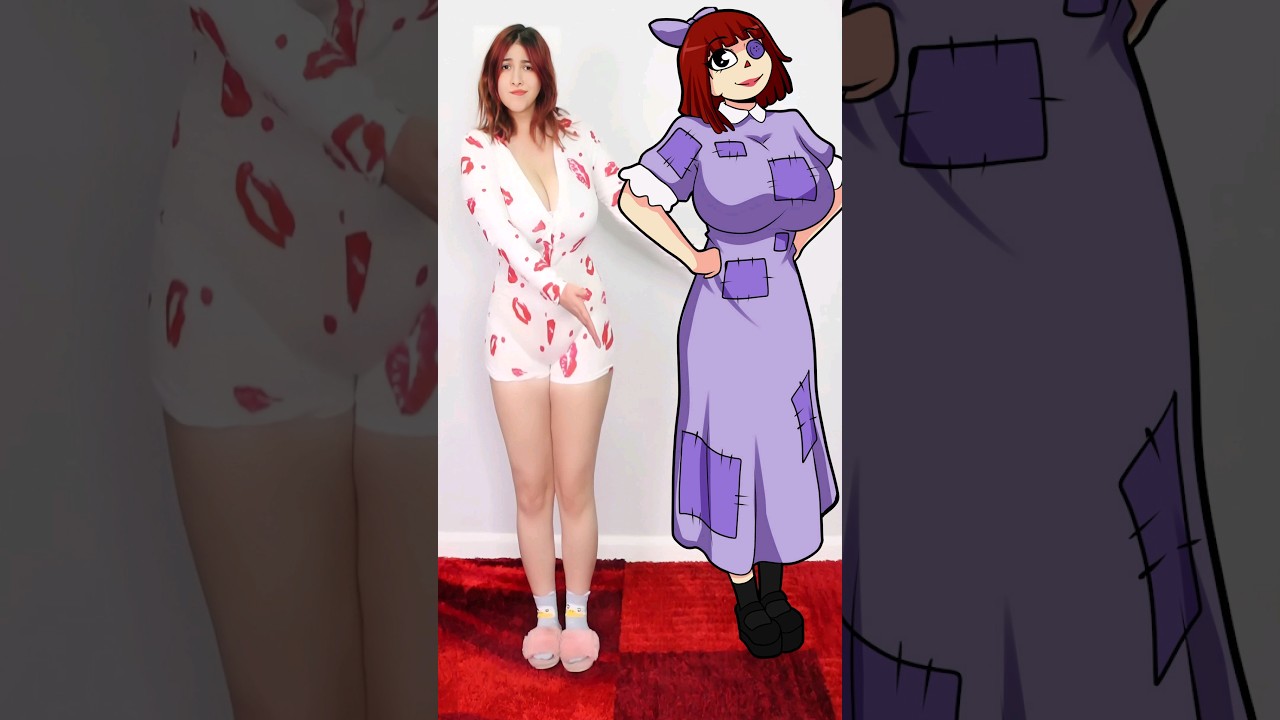 RAGATHA 2D VS 3D 🎭 #cosplay