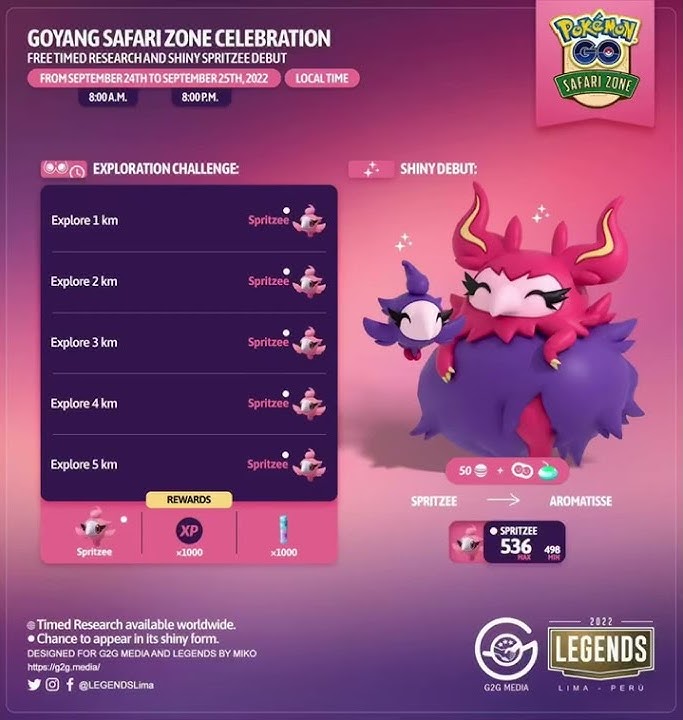 Goyang Safari Zone Celebration In Pokemon Go & Subcribe &Like