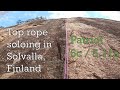 Top rope soloing in finland  patriot 6c  511a