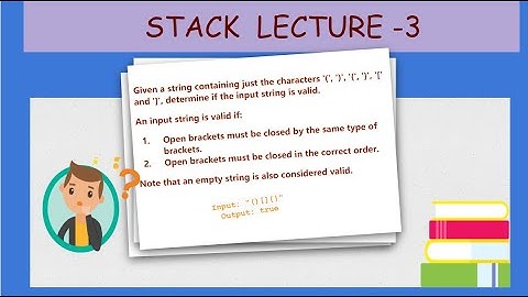 VALID PARENTHESIS  (INTERVIEW PROBLEM)