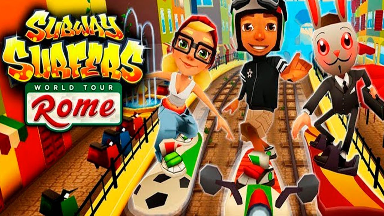 NEW UPDATE - SUBWAY SURFERS ROME 2013