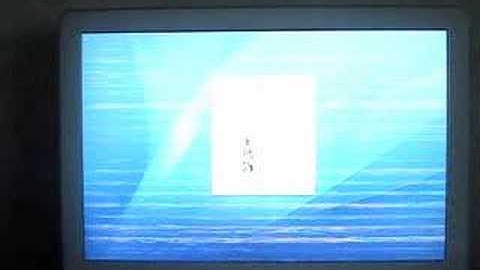 iMac G5, video and power problems