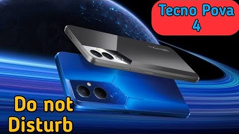 How To Enable Dnd In Tecno Pova 4, How To Enable Do Not Disturb In Tecno Pova 4, How To Use Dnd