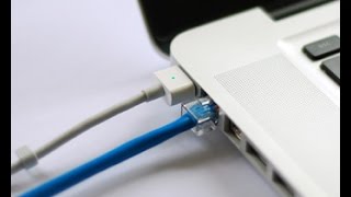 This is how to share an internet connection on a mac computer. it
works with any as long has one available ethernet port. links
thunderbolt e...