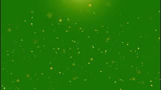 Gold Dust Particles Green Screen Video Effects / Satish Designgraphy