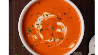 tomato soup recipe | cream of tomato soup | टमाटर सूप रेसिपी | tomatoe soup recipefoodviral