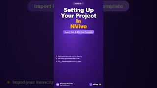 Setting Up Your Template Analysis Project in NVivo 14