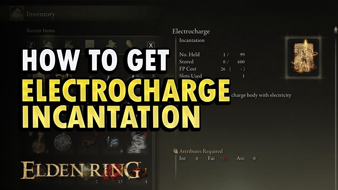 How to Get Electrocharge Incantation Elden Ring Shadow of Erdtree DLC