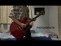 【 PSYCHOPATH / THE ORAL CIGARETTES 】Guitar Cover