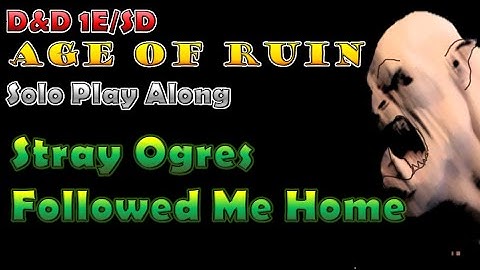 1min PC Creation intro, Get virtual dice, Play Along @16:54. DC10 rolls.Stray Ogres Followed Me Home