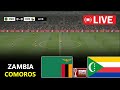 LIVE Zambia Vs Commores Africa Cup Of Nations 2025 PES 21 Simulation Gameplay 