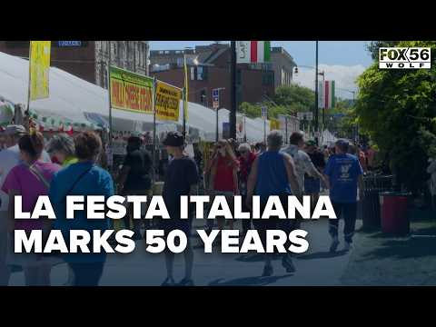 Scranton’s La Festa Italiana marks 50th anniversary with record crowds