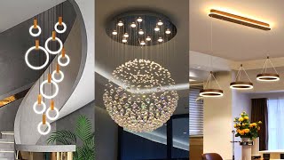 Modern Wall Hanging Lights | Crystal Chandlier Lights|Living Room LED Lights Staircase Pendant Light