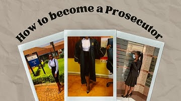 How to become a Prosecutor | Aspirant Prosecutor Programme #prosecutor