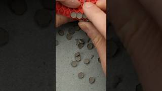 cement in a pot holder for my dollhouse #miniature #howto #tutorial #cementcraft #mini #tiles #diy