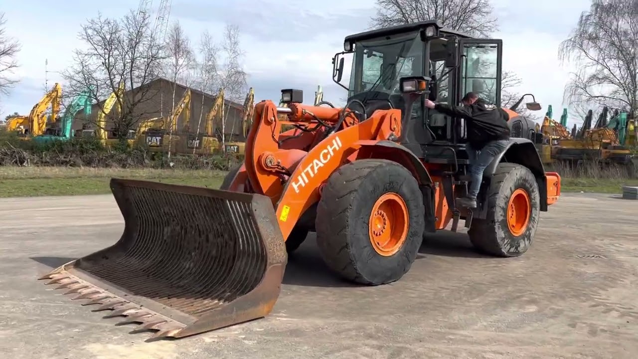 Hitachi ZW180-5B Wheel Loader - Year: 2016 (Refnr. BM5066) - YouTube