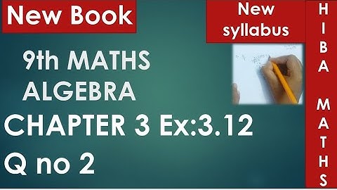 9th maths chapter 3 exercise 3.12 question 2 tn samacheer hiba maths