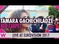 Capture de la vidéo Tamara Gachechiladze (Georgia) Interview @ Eurovision 2017 Opening Ceremony Red Carpet | Wiwibloggs