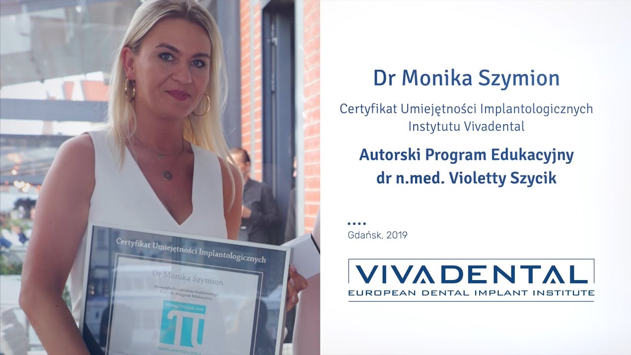 Dr Monika Szymion - więcej dzięki implantom