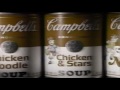 Vintage campbells soup chicken and stars tv commercial from the 80s featuring an alien
