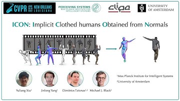 ICON: Implicit Clothed humans Obtained from Normals (CVPR 2022)