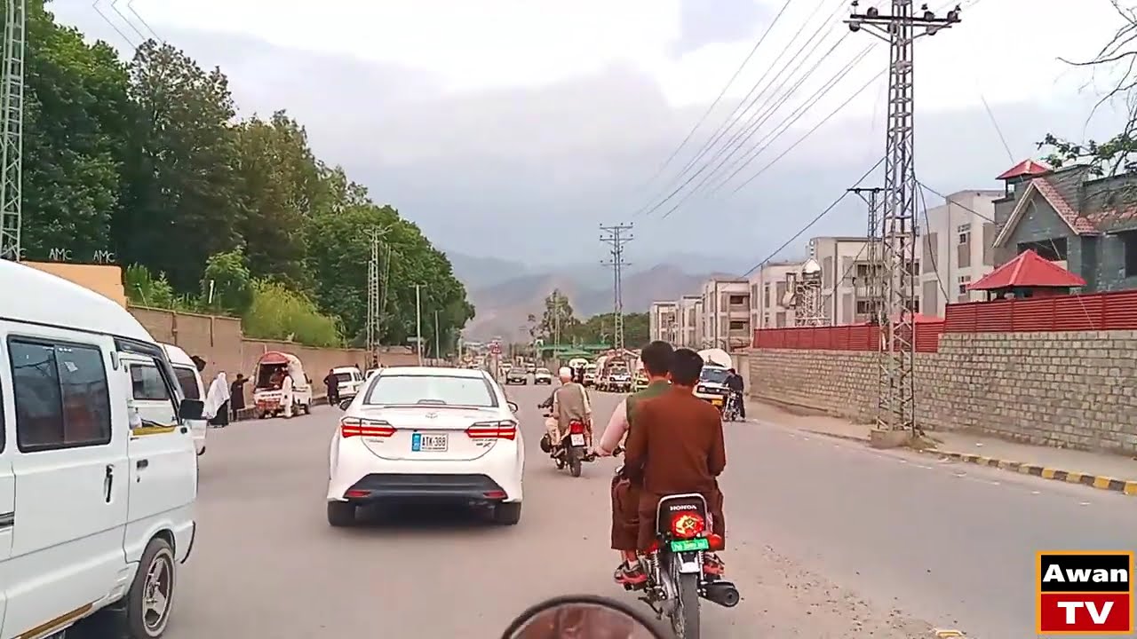 Abbottabad Murree Road to BISE Abbottabad Board Office and Aiou Regional Campus.