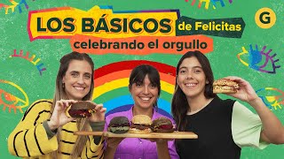 LOS BÁSICOS: HAMBURGUESAS 🍔 con Feli Pizarro celebrando el Orgullo LGBTQIA+ | El Gourmet