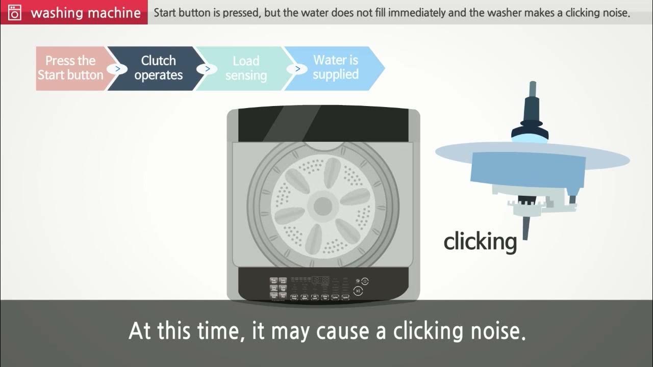 [LG Top Load Washers] Clicking Noise From Washer YouTube