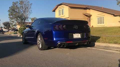 2014 mustang gt cold start loud