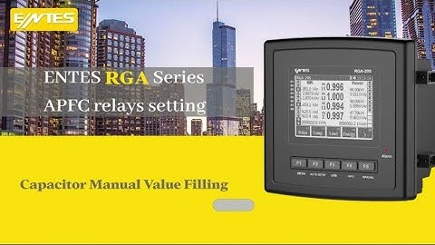Capacitor Manual Step Value Filling.