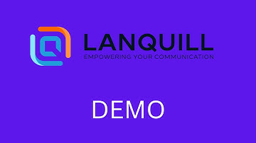 Lanquill Demo/Lanquill walkthrough/ A detailed walkthrough of Lanquill