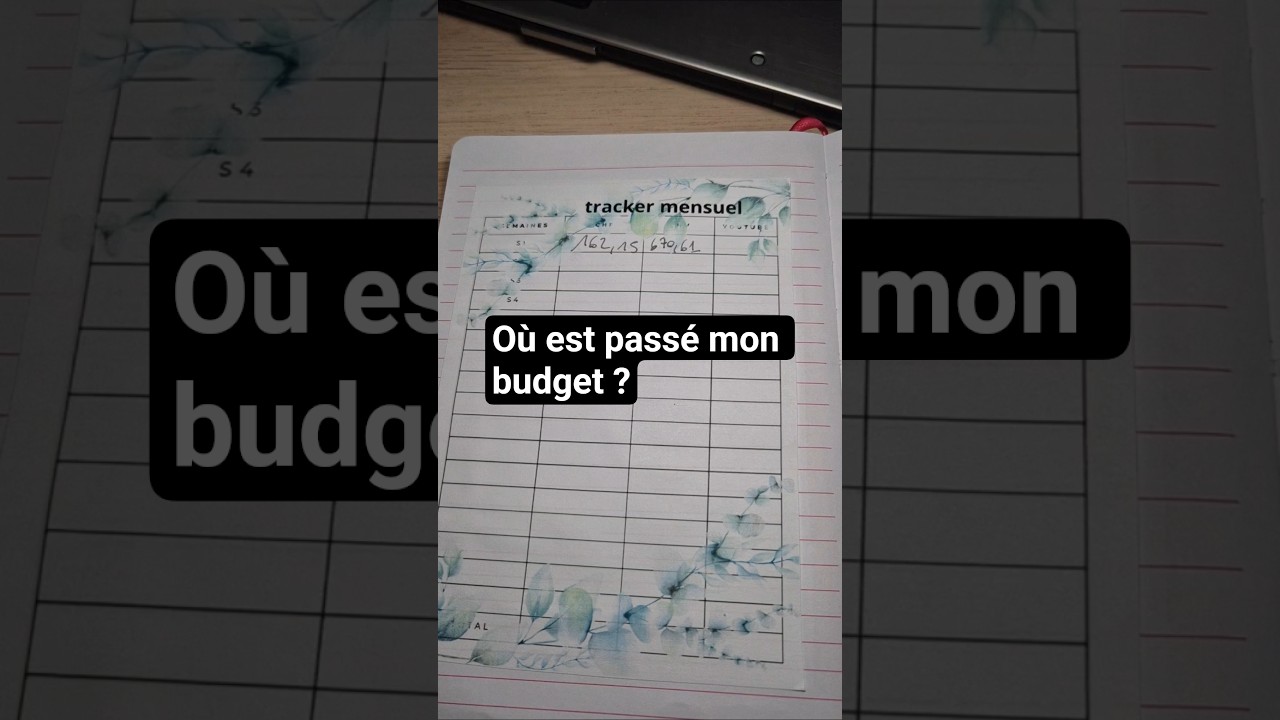 Budget Mars Semaine 1 : Bilan avec le système des enveloppes 💰