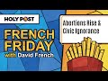 French Friday - Abortions Rise &amp; Civic Ignorance