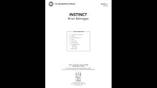 Instinct | String Orchestra | Grade 0.5