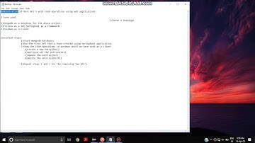 Rest API demo using Springboot  Mongodb and Postman