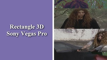 rectangle 3d | sony vegas pro