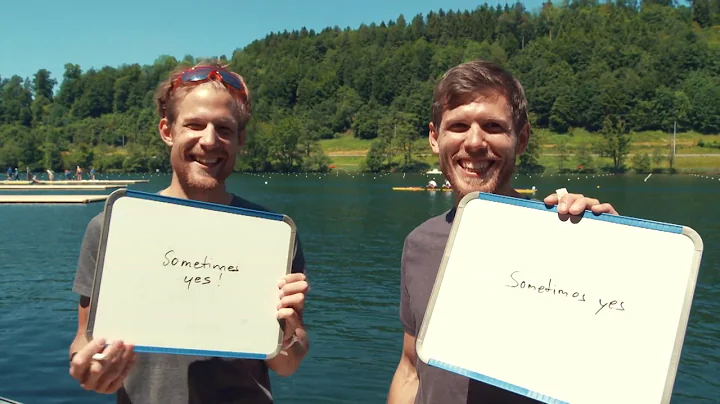 How well do the Sieber brothers know each other and is it always easy for siblings to row together?