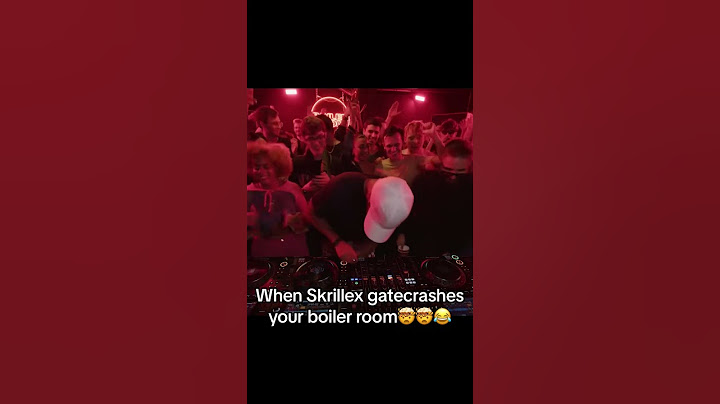 Skrillex crashes Ahadadream's insane boiler room! 🤯 #dubstep #rave #techno