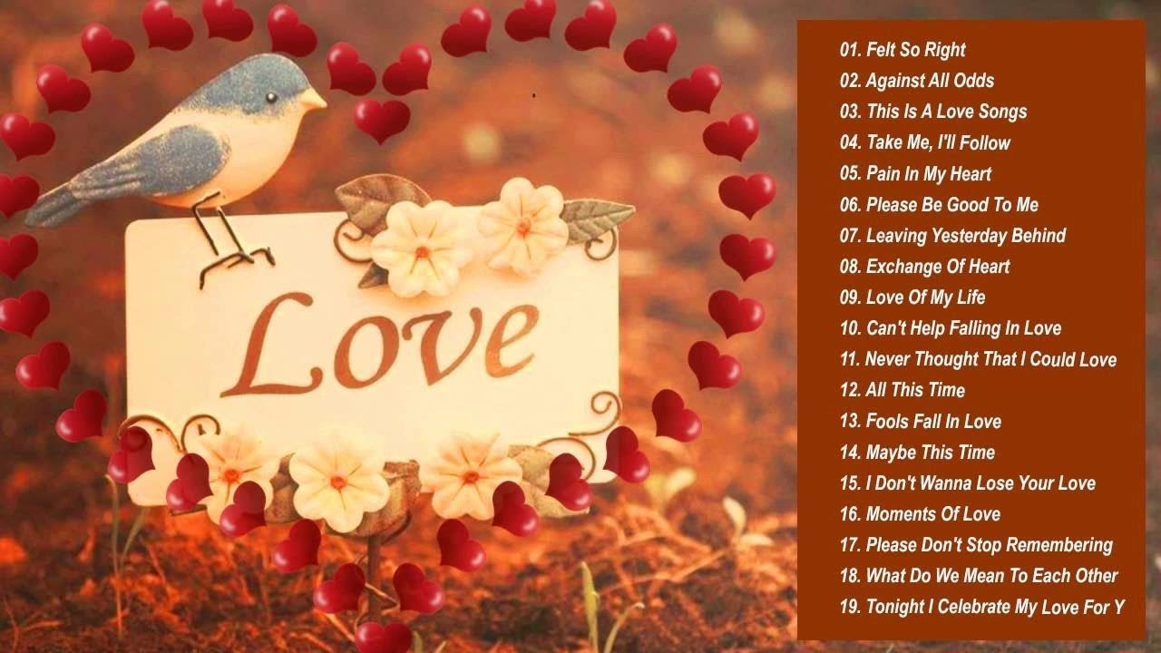 Best Old English Love Songs With Lyrics Greatst Romantic Love Songs