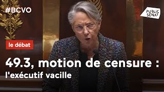 49.3, motion de censure : l’exécutif vacille