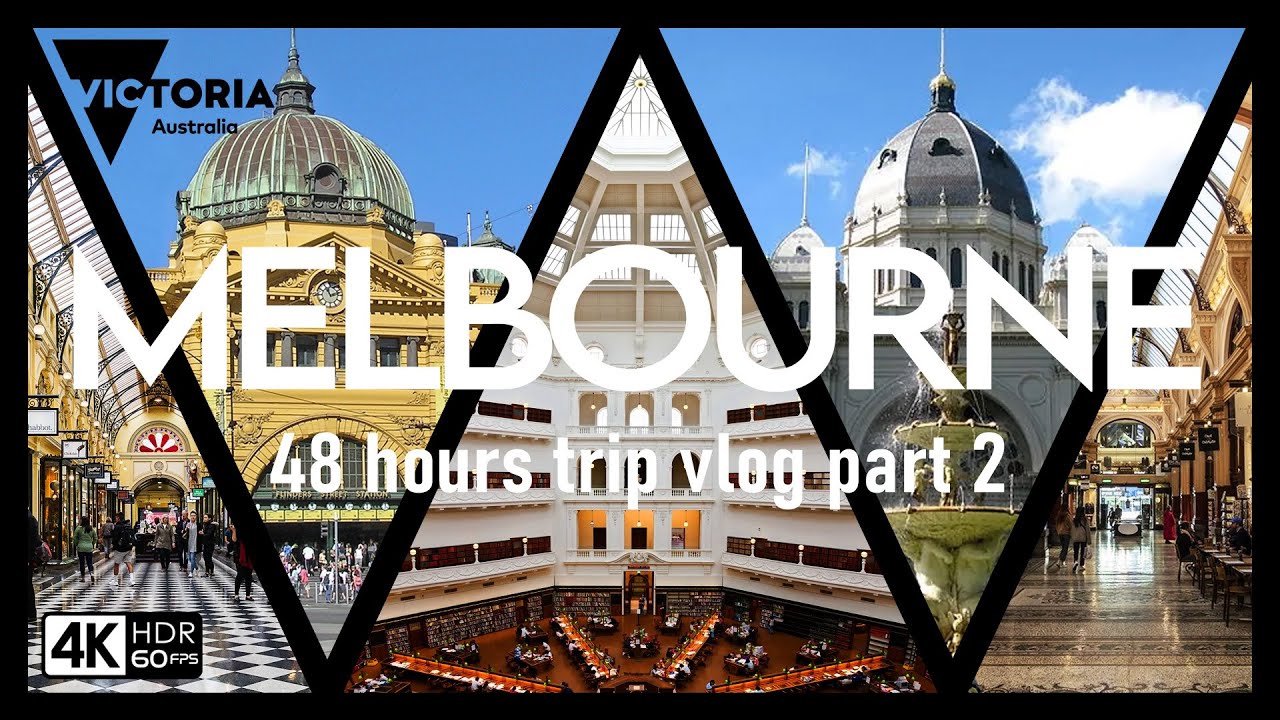 Melbourne, Victoria VLOG Part 2 | Best place to visit and eat in city within 48 hours trip 2024 🇦🇺