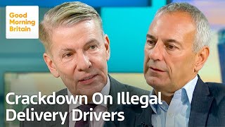 Police Crackdown on Illegal Delivery Drivers