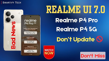 Realme UI 7 Update For Realme P4 , P4 Pro